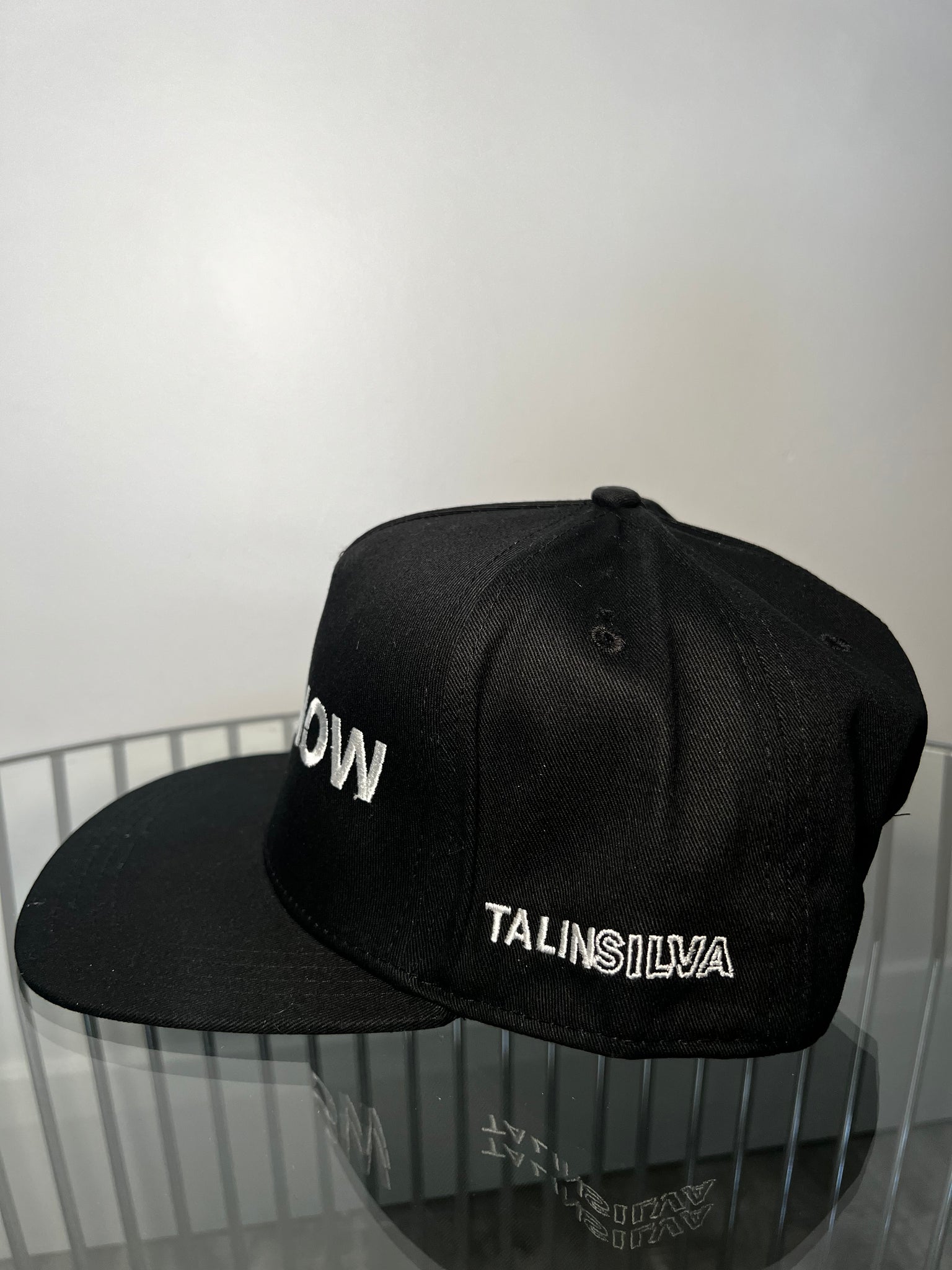 Right Now Black Snapback Hat
