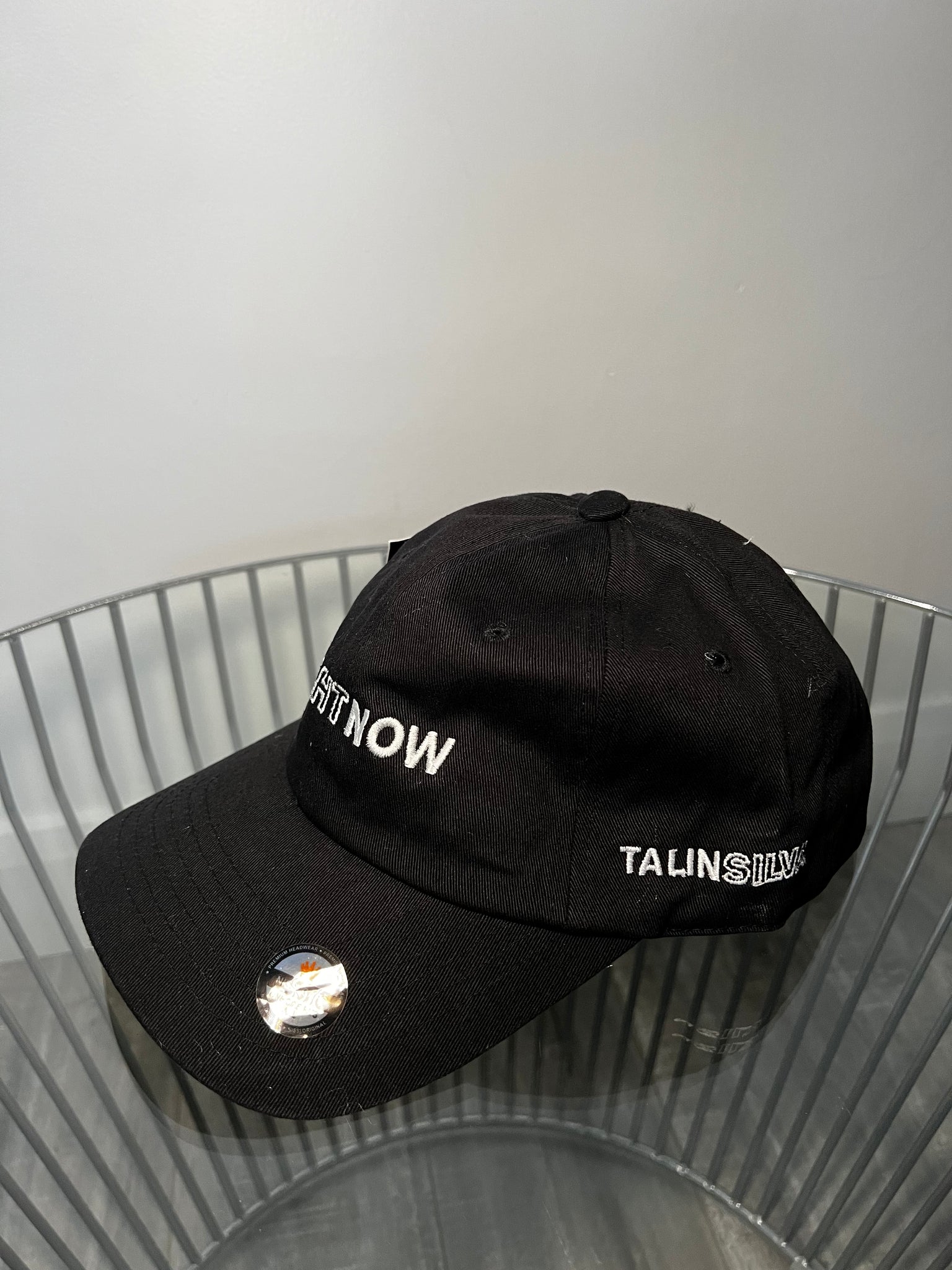 Right Now Dad Hat - Black