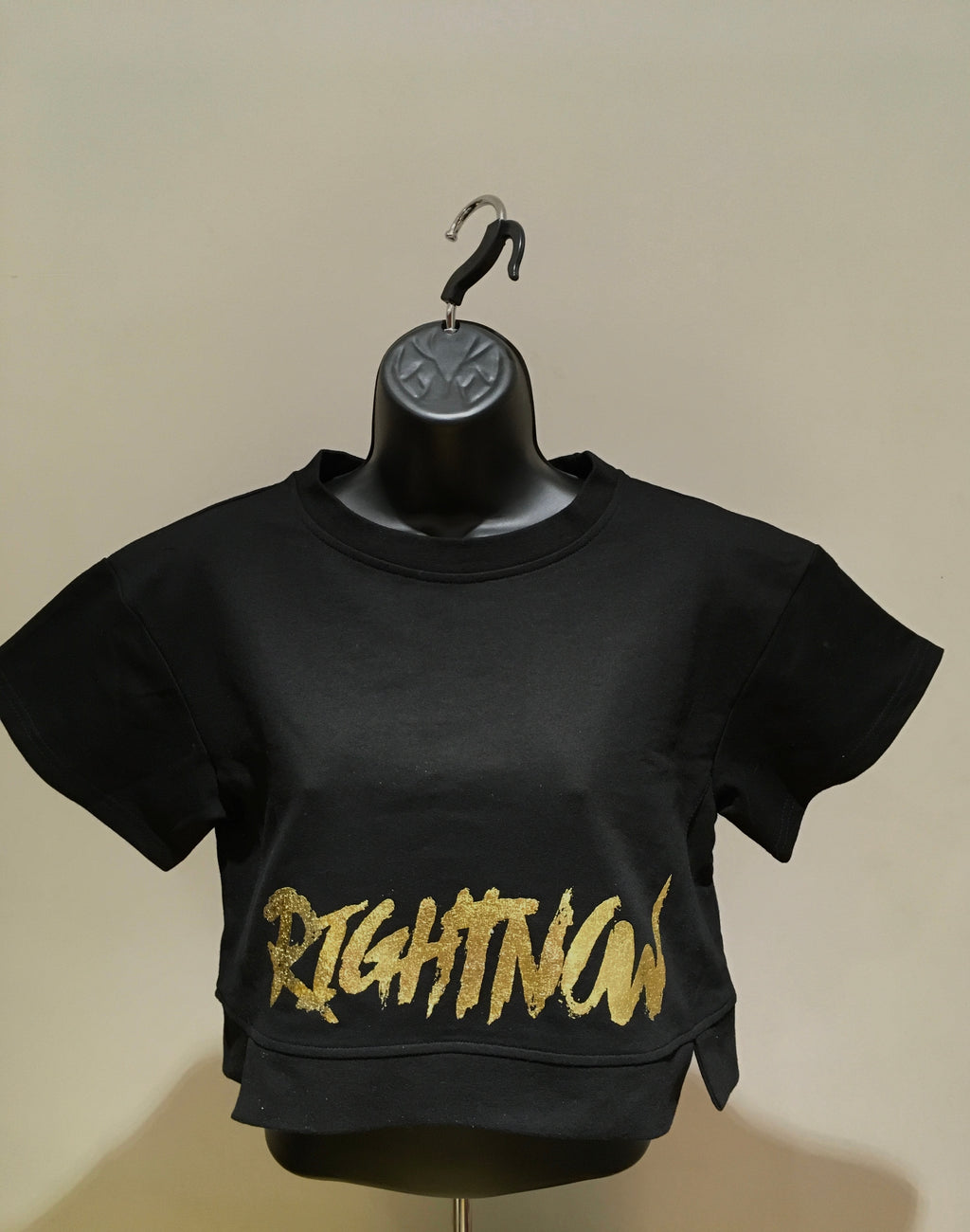 Right Now Black Crop
